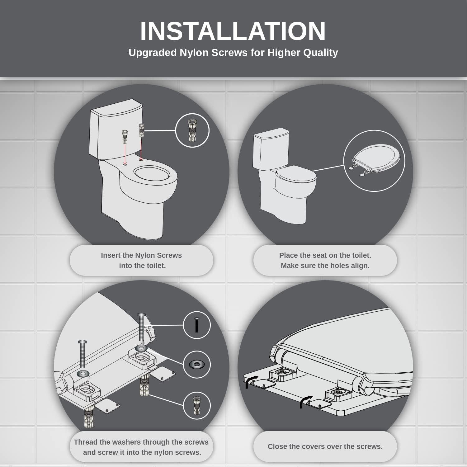 Asiento de Entrenamiento UMIEN 2 en 1 para Baño Redondo