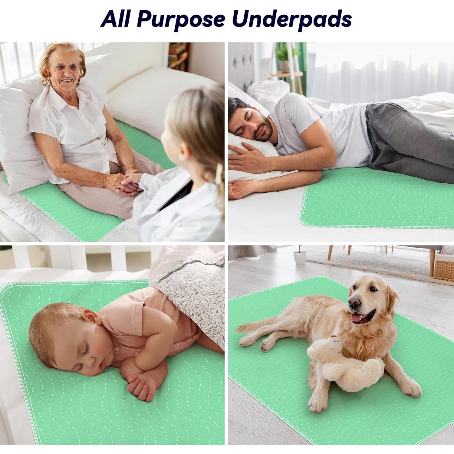 Almohadillas Lavables Fygrip 2 Piezas 91x137 cm Impermeables