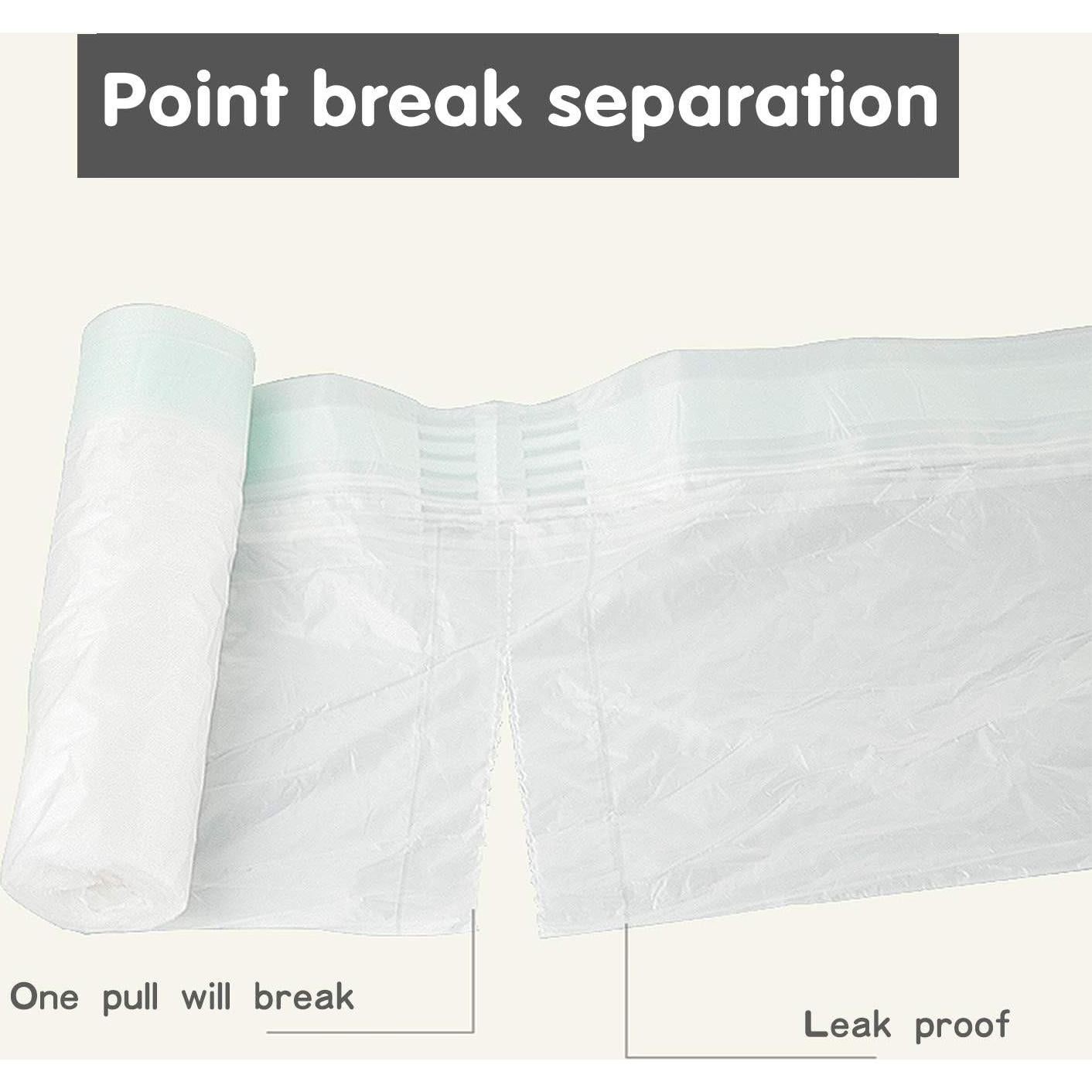 Paquete de 100 forros desechables UYICOO para inodoro 42x24cm