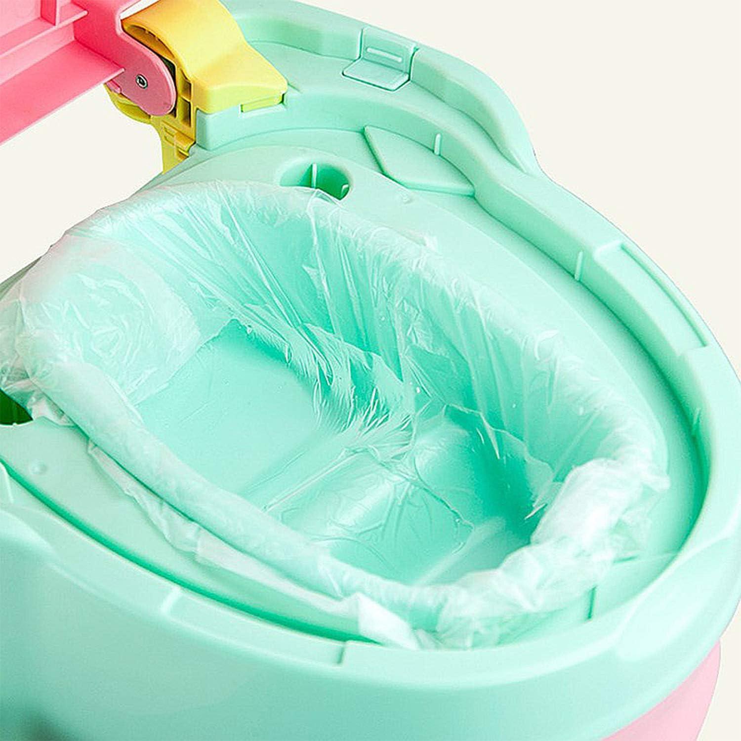 Paquete de 100 forros desechables UYICOO para inodoro 42x24cm