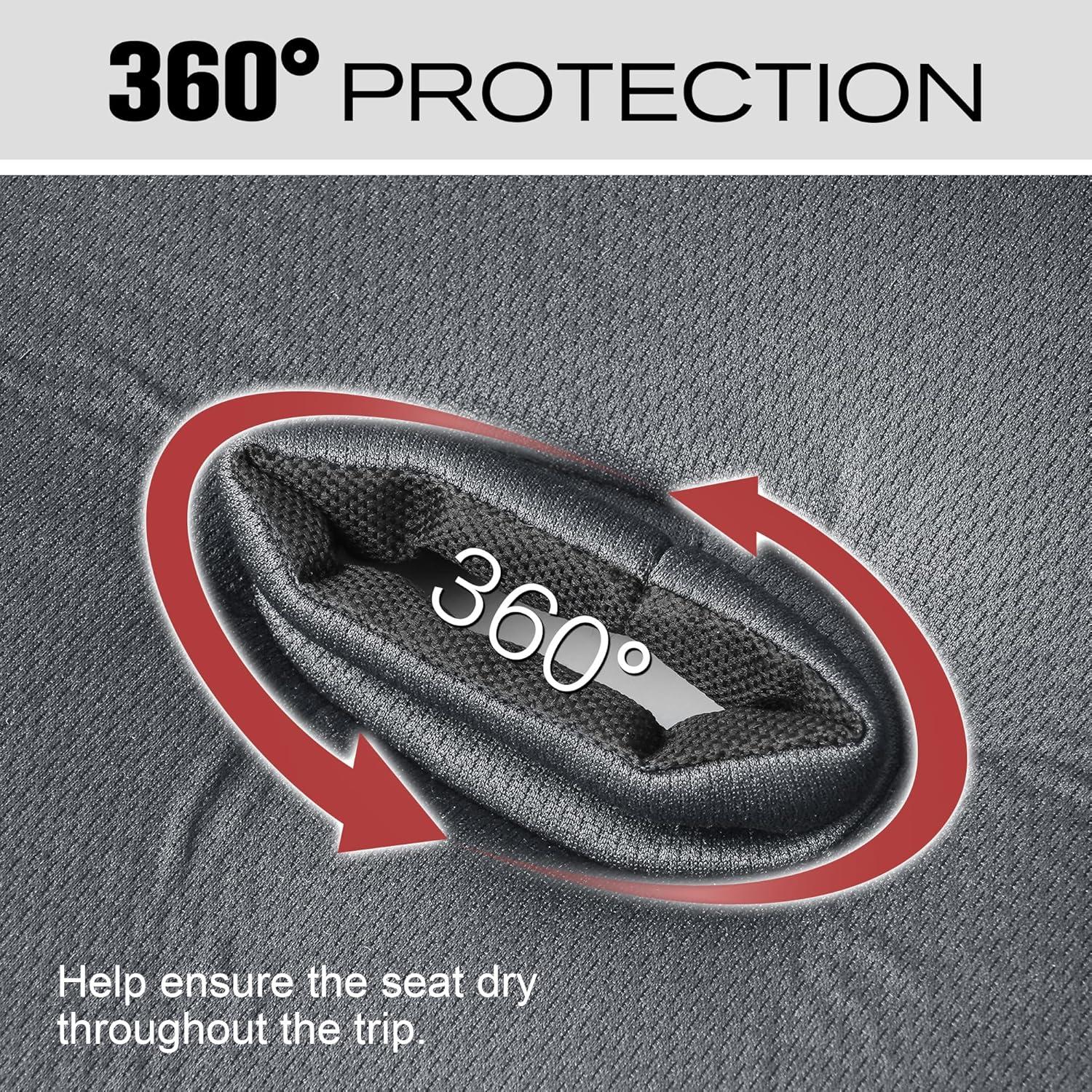 Alfombrilla para Bebés Gris 2PCS - Protector Impermeable Universal