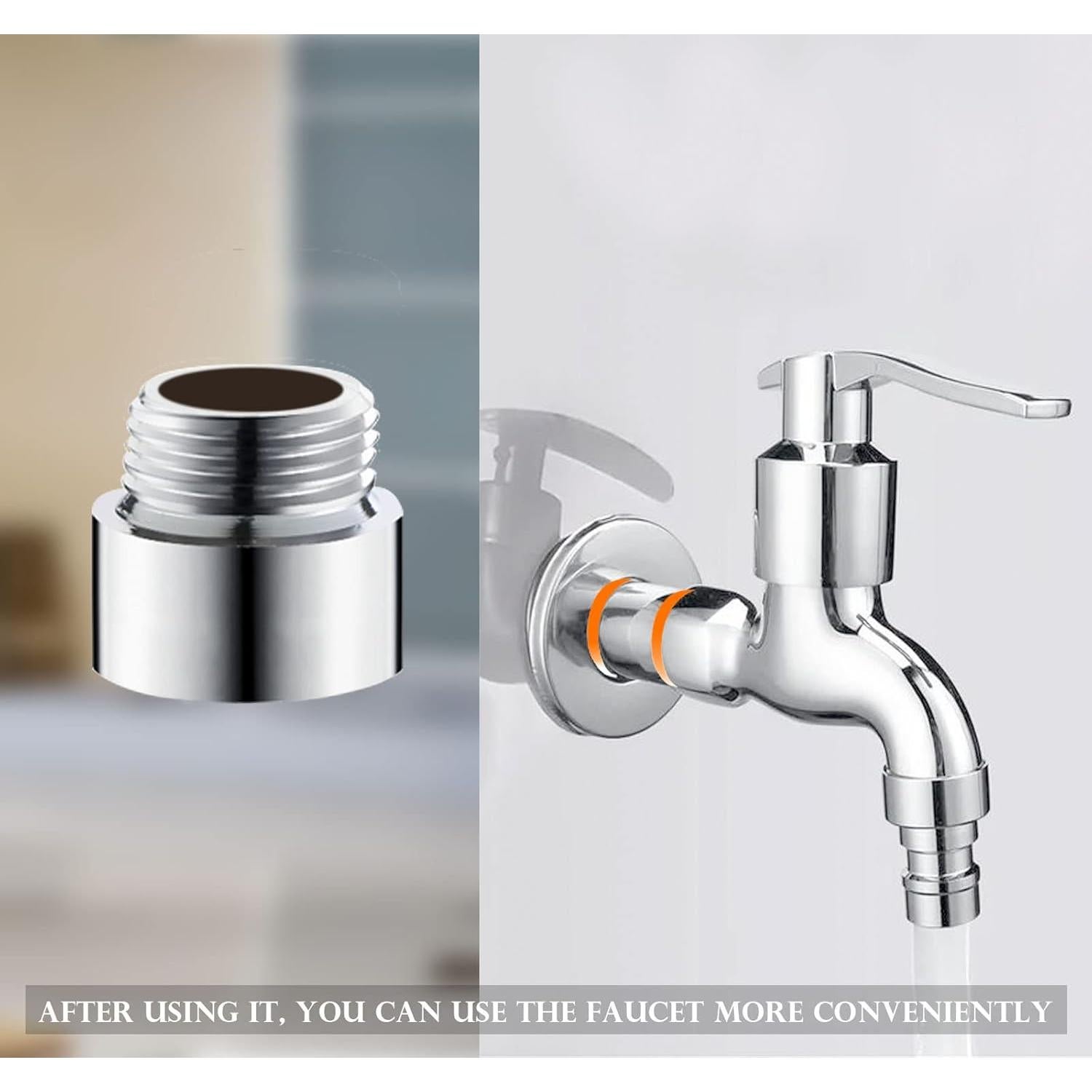 Extensión de Brazo de Ducha 20mm Acero Inoxidable Tworider