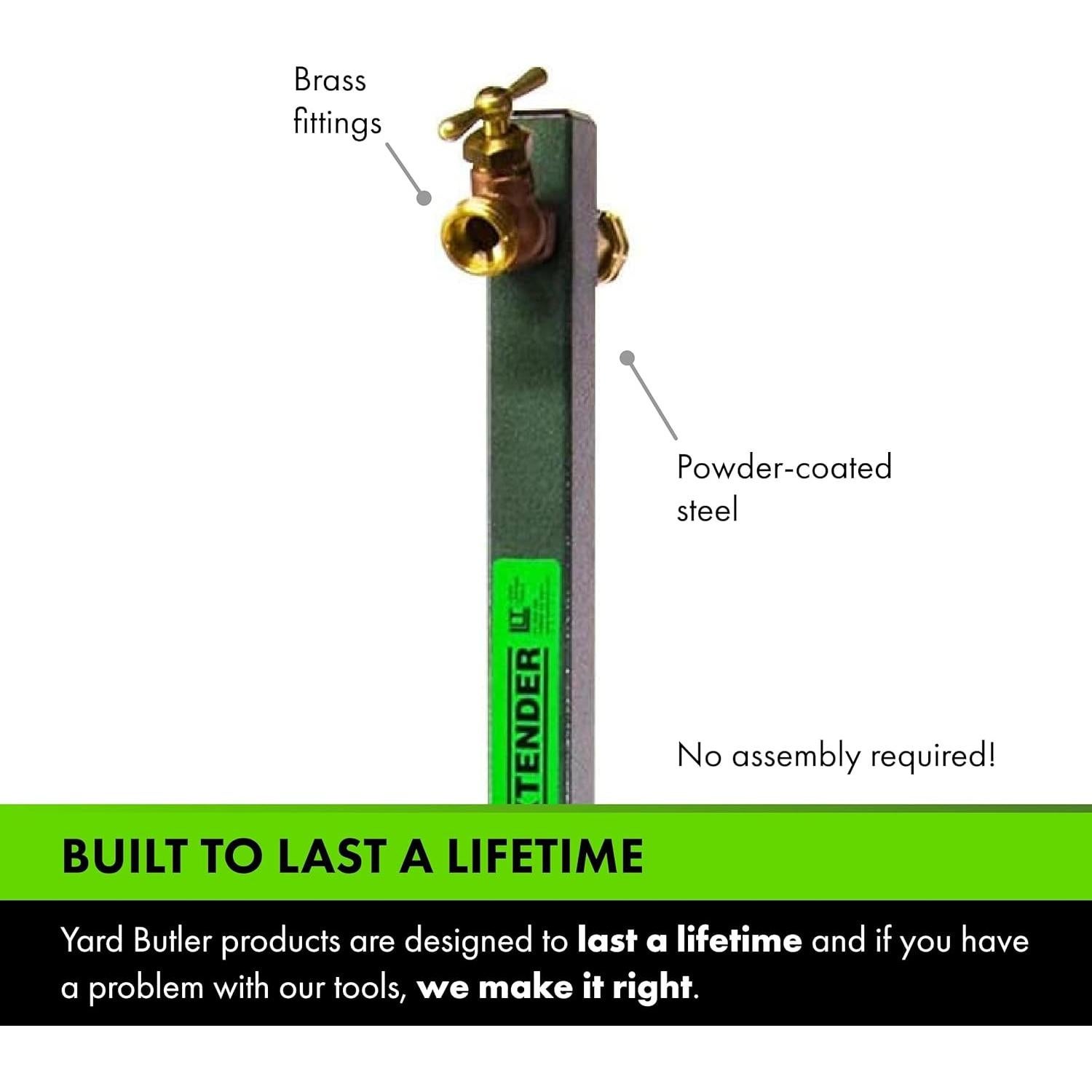 Extensor de Manguera Yard Butler 78.74 cm Verde - Fácil Instalación