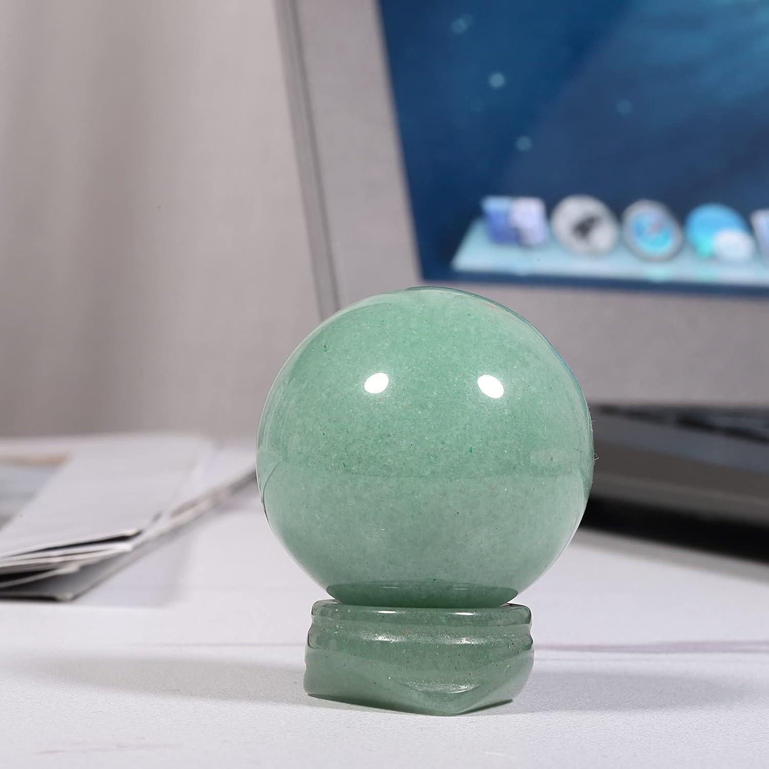 Esfera de Cristal Aventurina Verde Rockcloud 39-41 mm