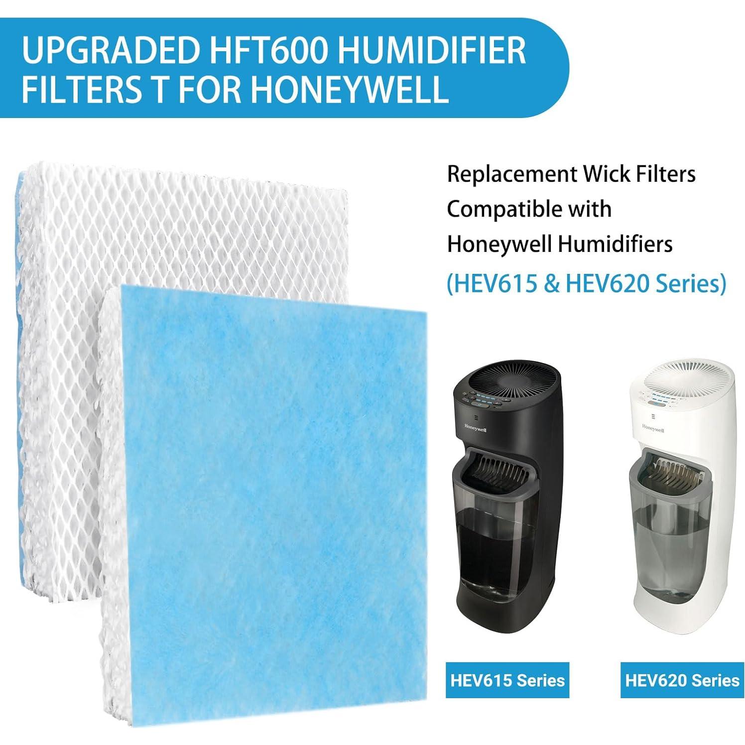 Filtros de Humidificador Lemige HFT600 - Paquete de 6 Mejorados