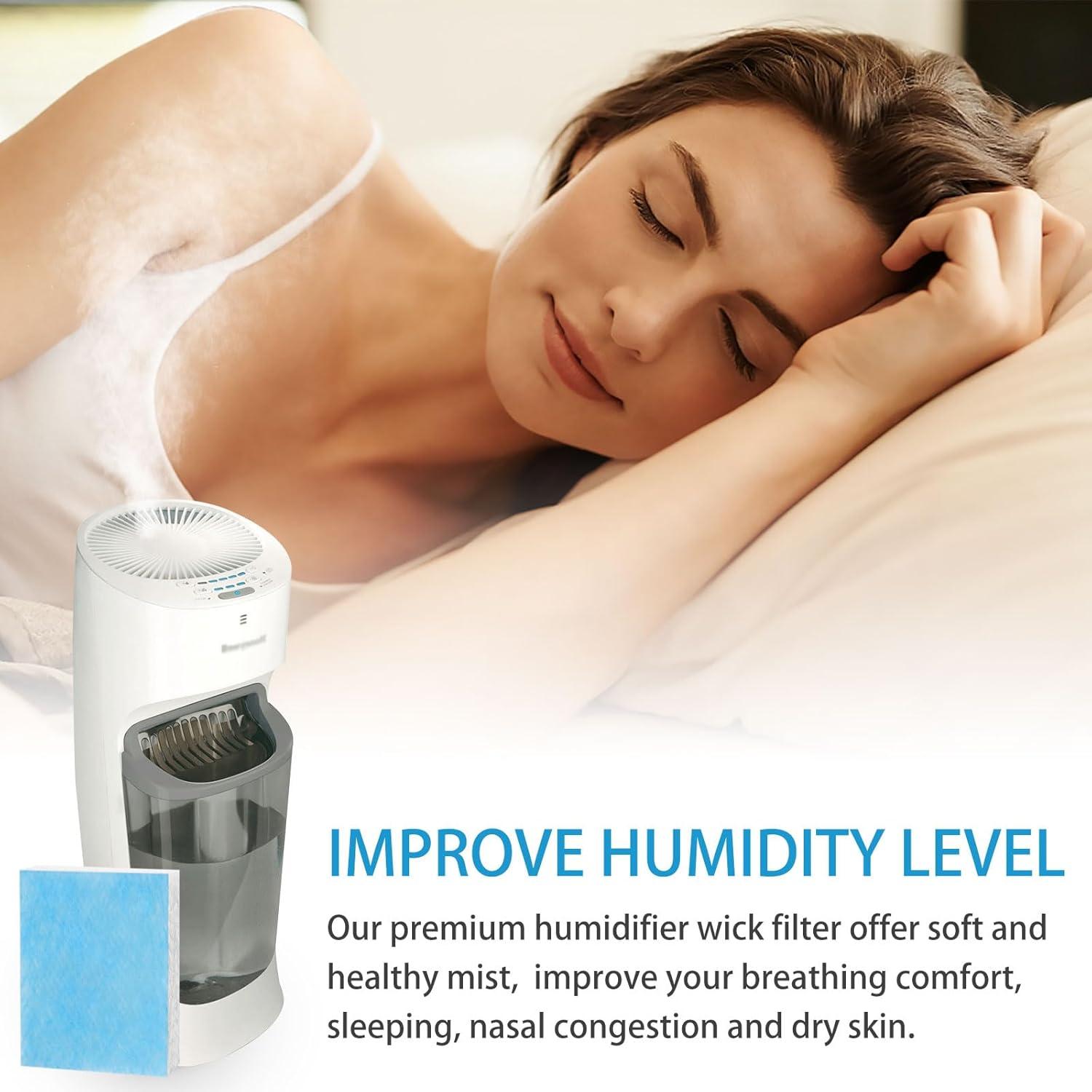 Filtros de Humidificador Lemige HFT600 - Paquete de 6 Mejorados