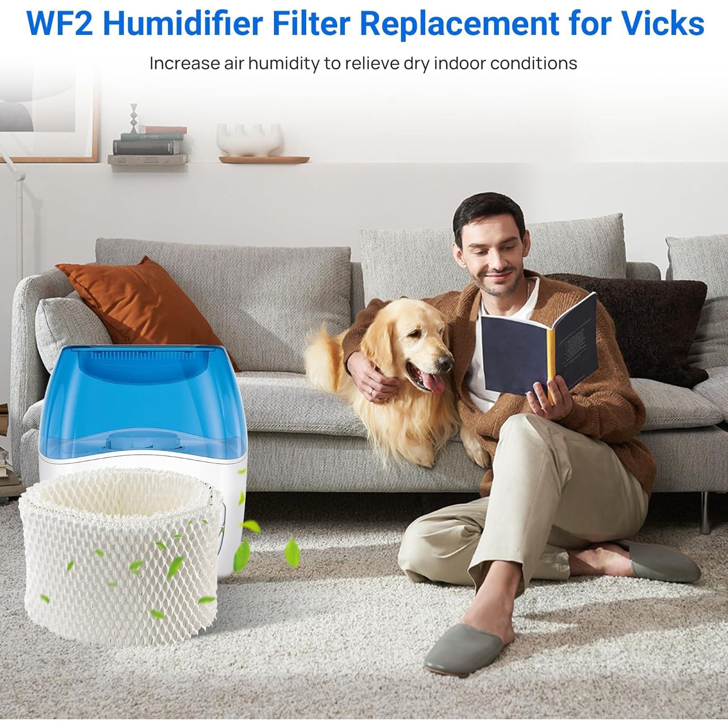 Filtro de Humidificador WF2 NISHCON - Paquete de 4 Unidades