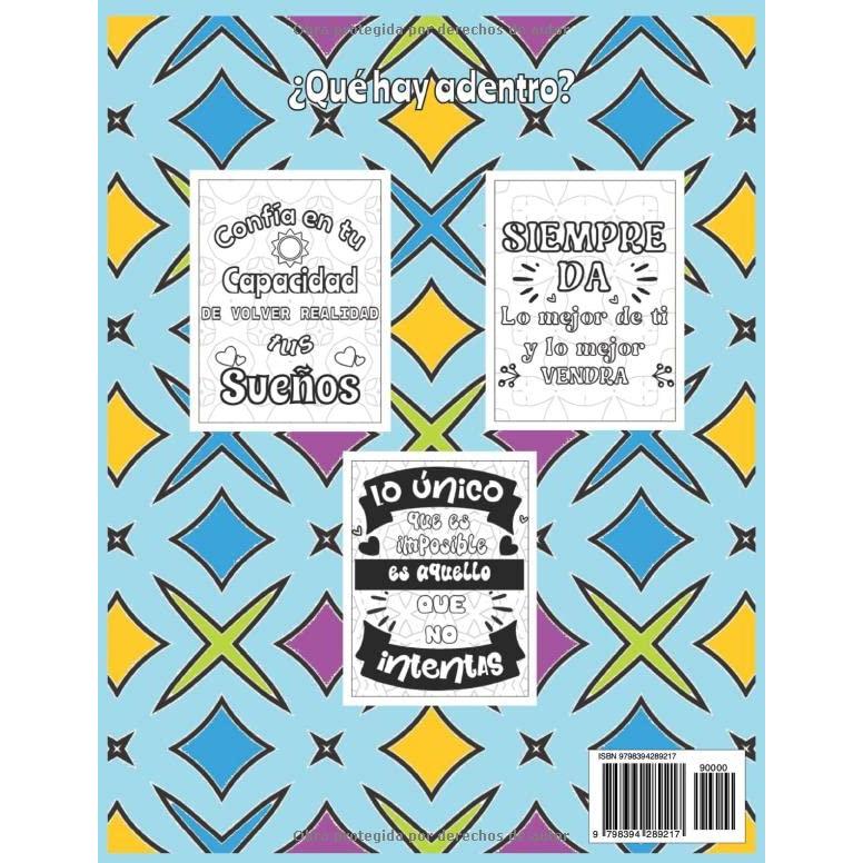 Libro de Colorear: Para jóvenes y adultos (Spanish Edition)