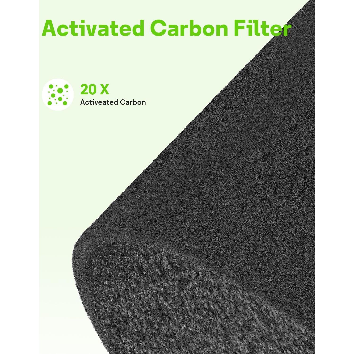 Filtros de Reemplazo HEPA H13 Mbetter AP-H400 para Purificador 2 en 1