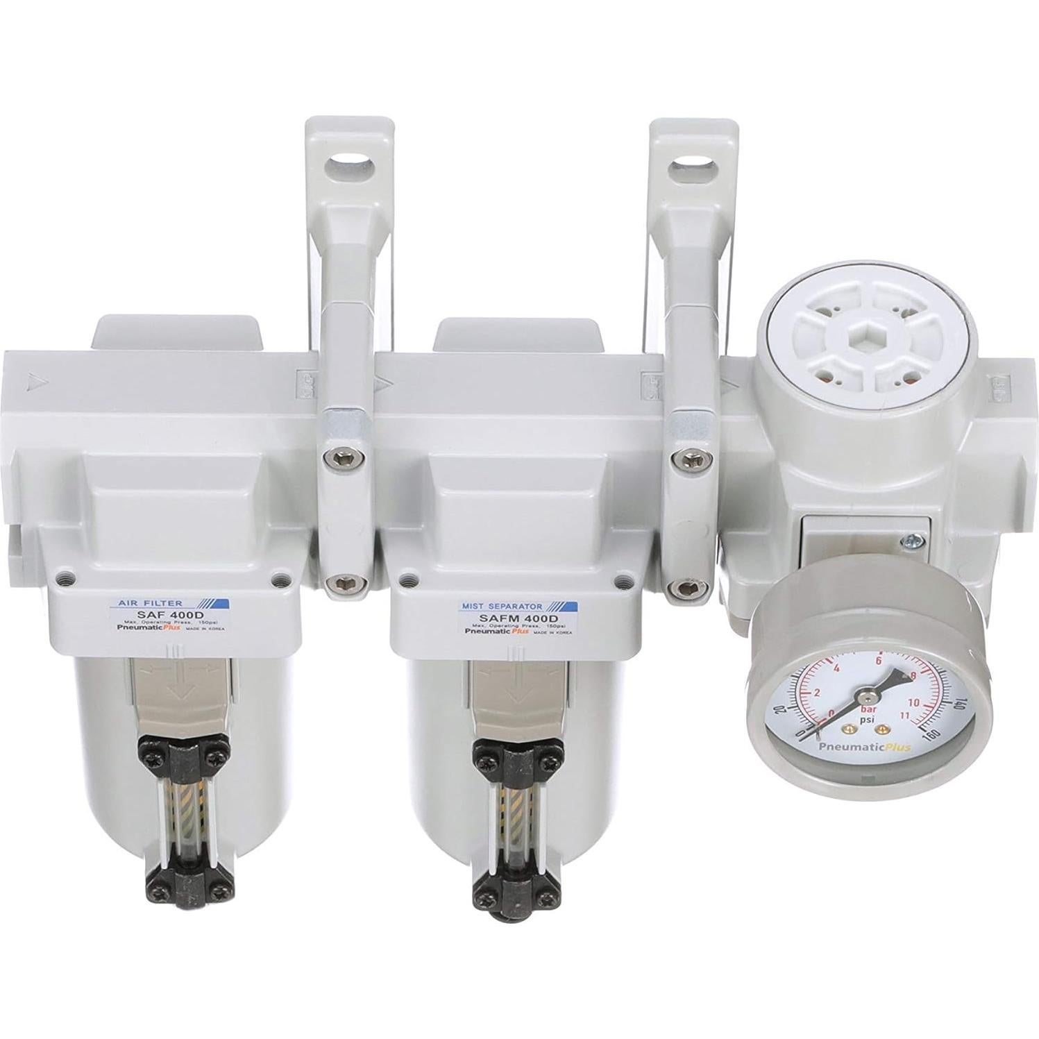 Filtro de Aire PneumaticPlus SAU430-N04DG-MEP 1/2" NPT Drenaje Automático