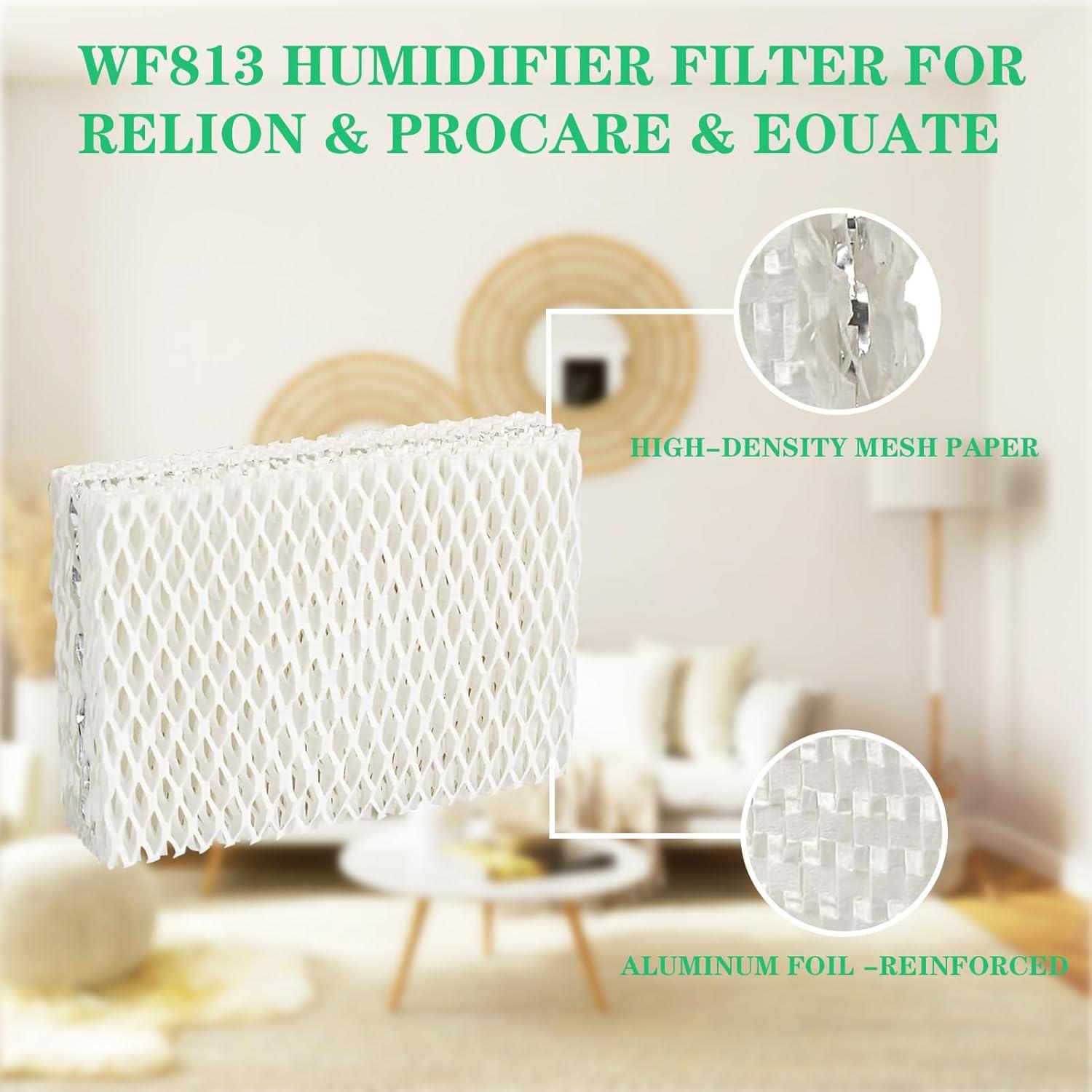 Filtros de Humidificador Kakofaci WF813 - 6 Pack Reemplazo