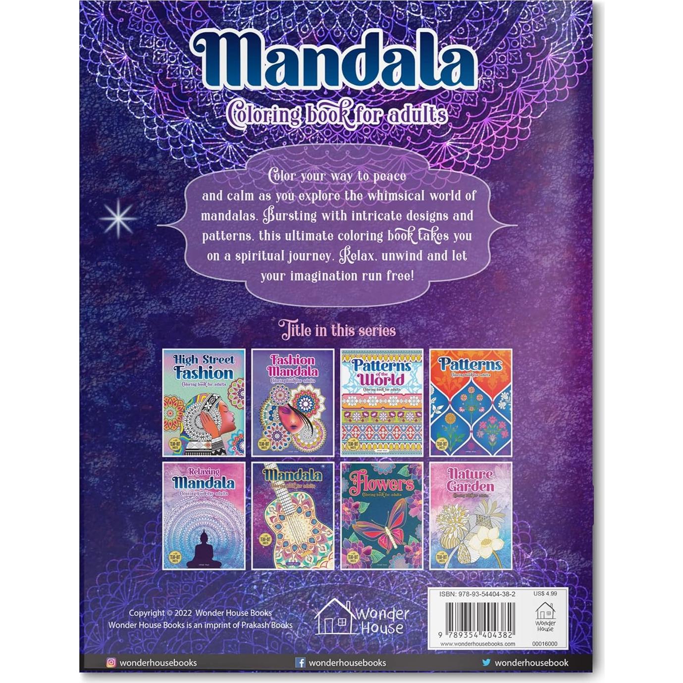 Mandala: Coloring Book For Adults
