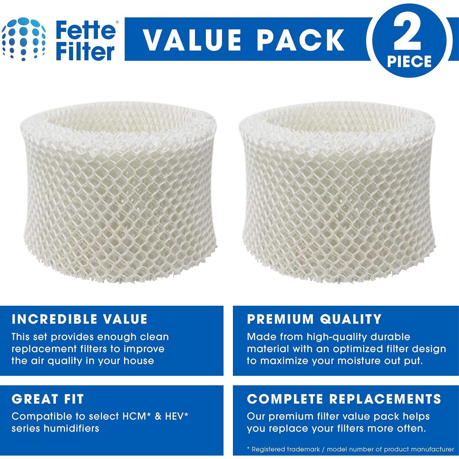 Filtro de Humidificador Fette Filter HAC-504 Premium 2 Unidades