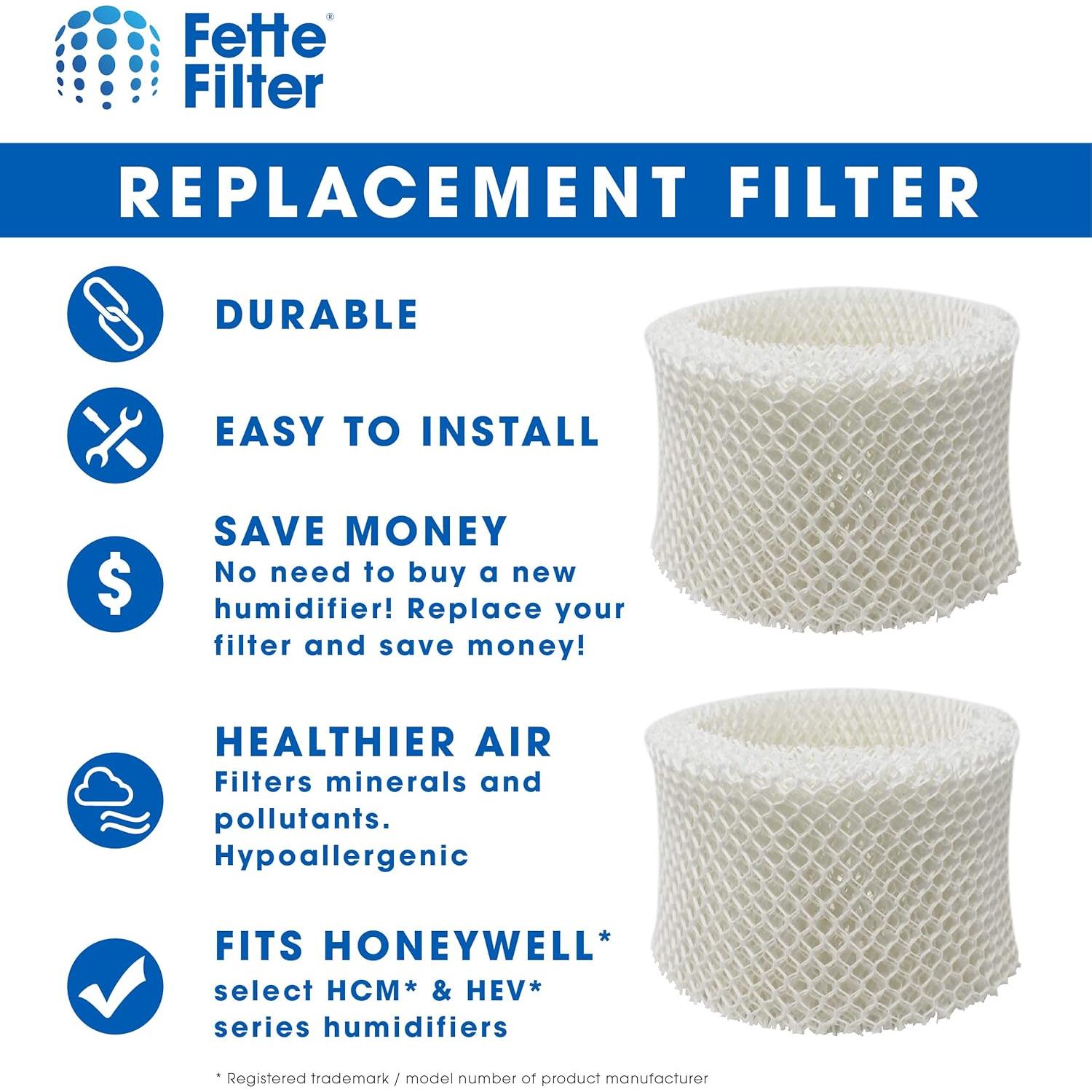 Filtro de Humidificador Fette Filter HAC-504 Premium 2 Unidades