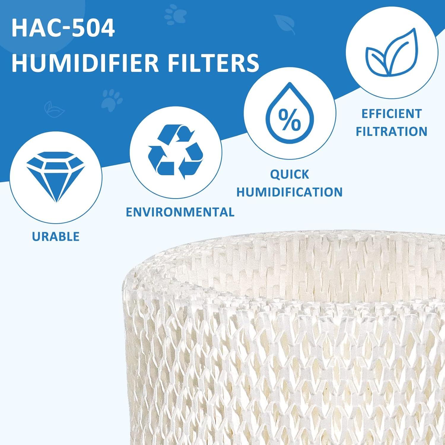 Filtros de Humidificador Premium Cenipar HAC-504 - 4 Paquetes