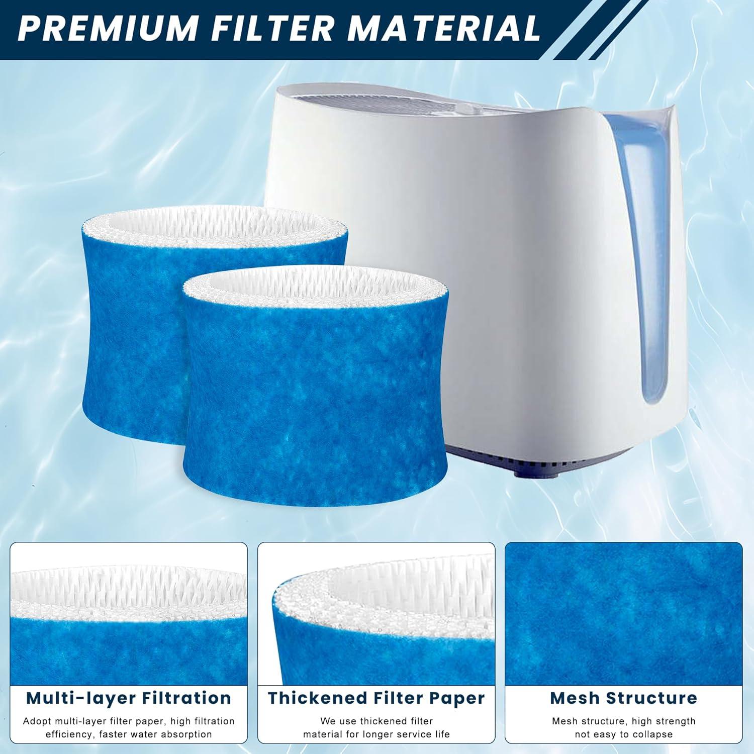 Filtro de Humidificador TOMOON HAC-504 Azul - 6 Piezas Compatible