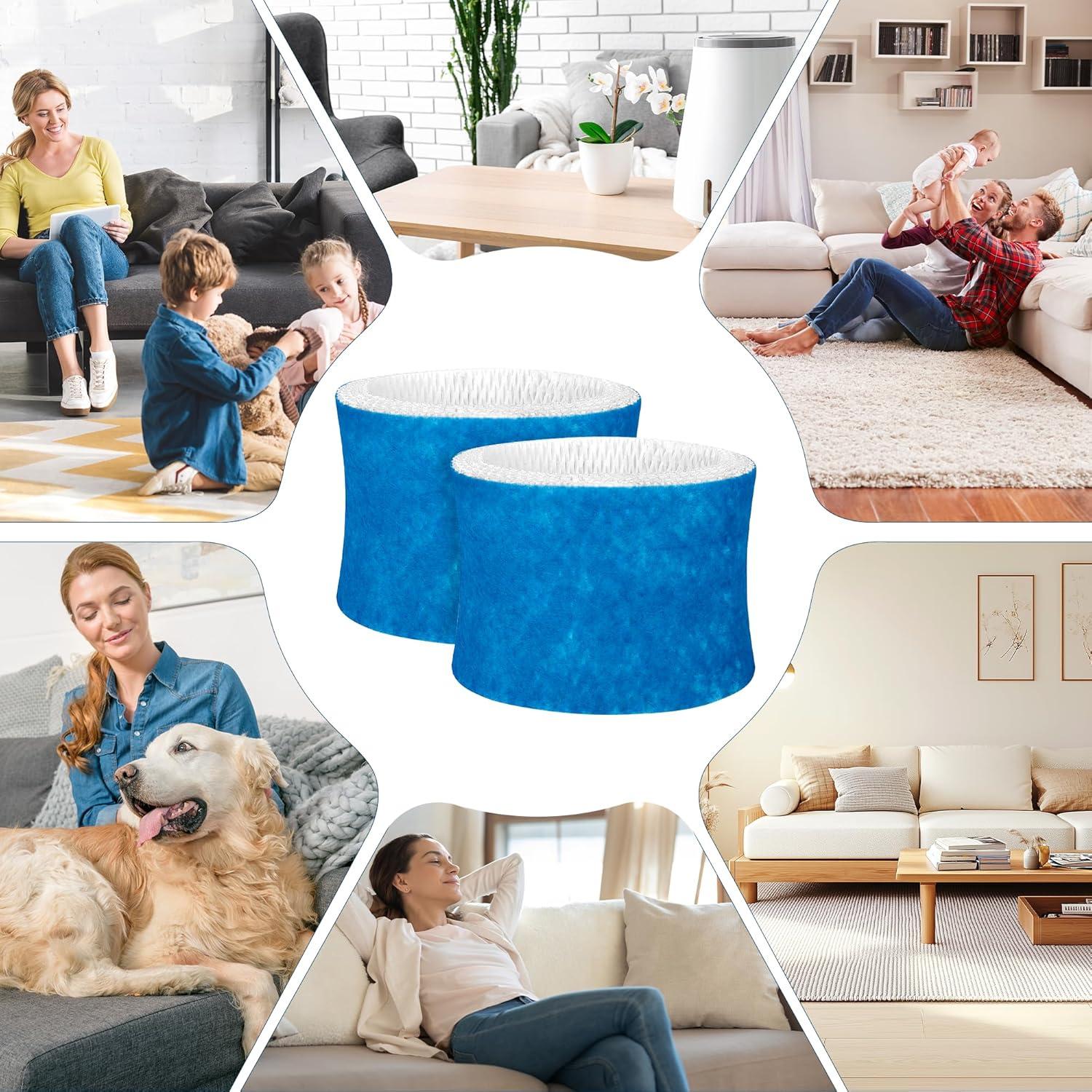 Filtro de Humidificador TOMOON HAC-504 Azul - 6 Piezas Compatible