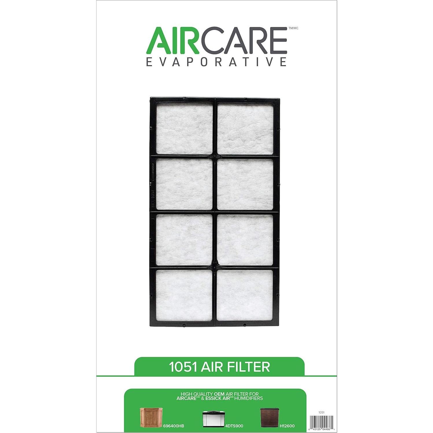 Filtro de Aire Aircare 1051 de 2 Etapas para Humidificadores
