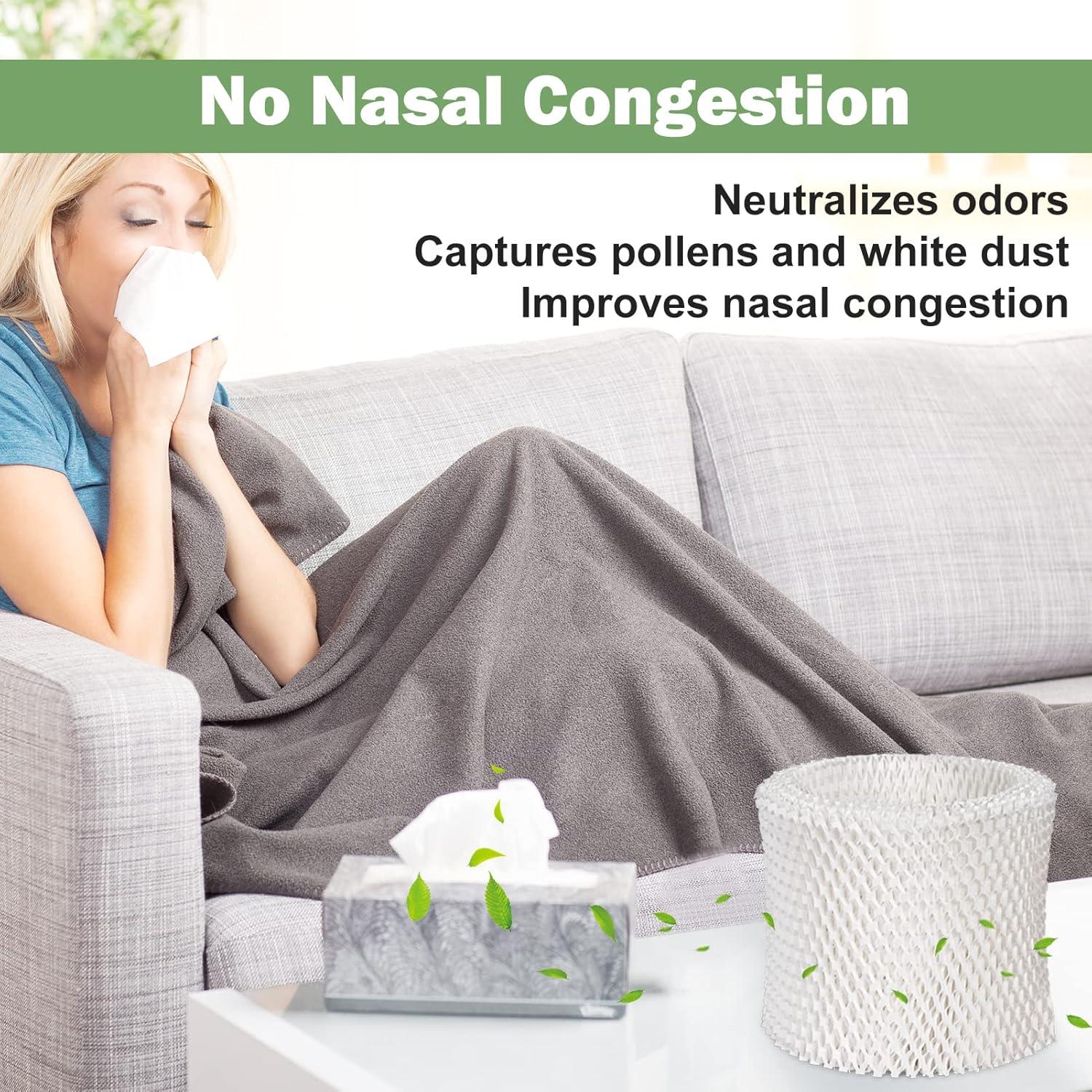 Filtro de Humidificador Future Way HC-888, Paquete de 4 Unidades