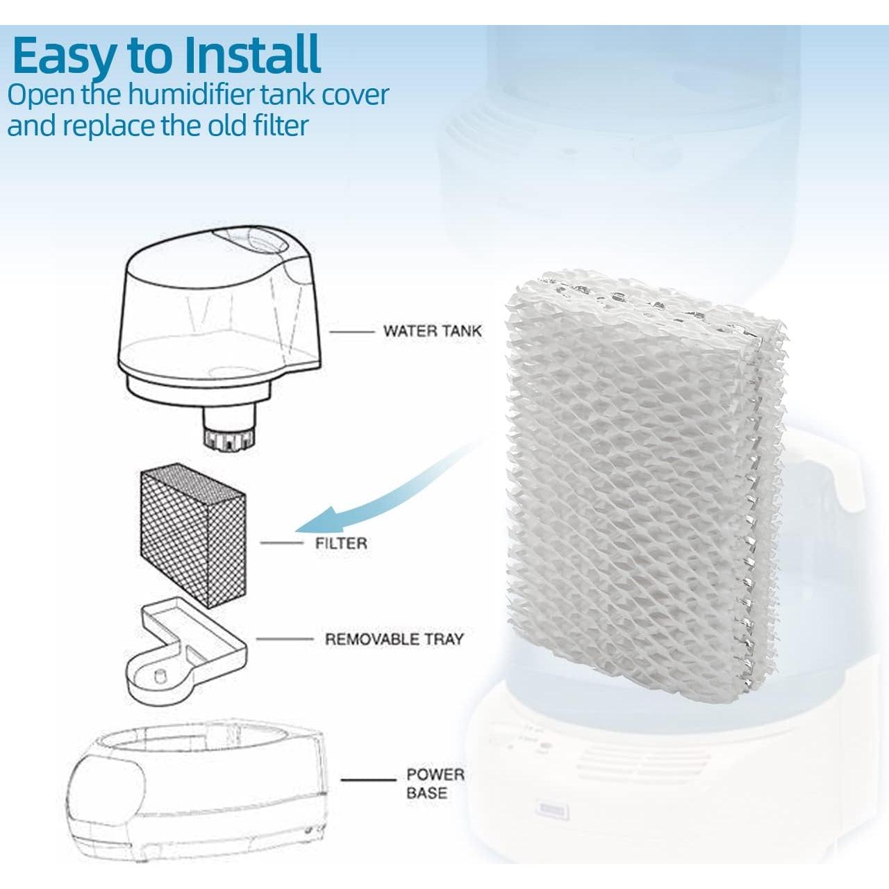 Filtro de Humidificador WF813 Tabashuna - Paquete de 4