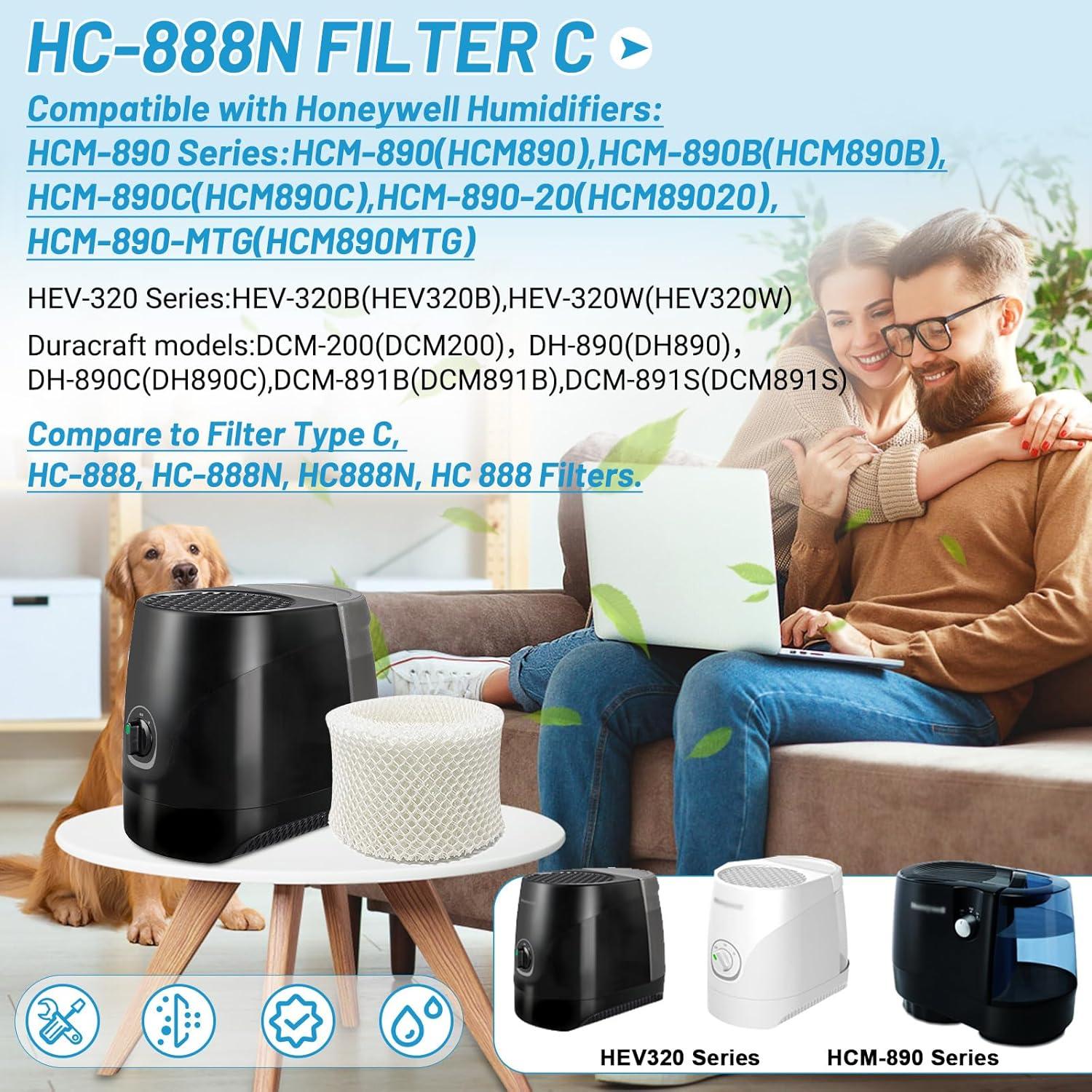 Filtros C Lemige HC888 6 Pack Compatibles Aspiradora