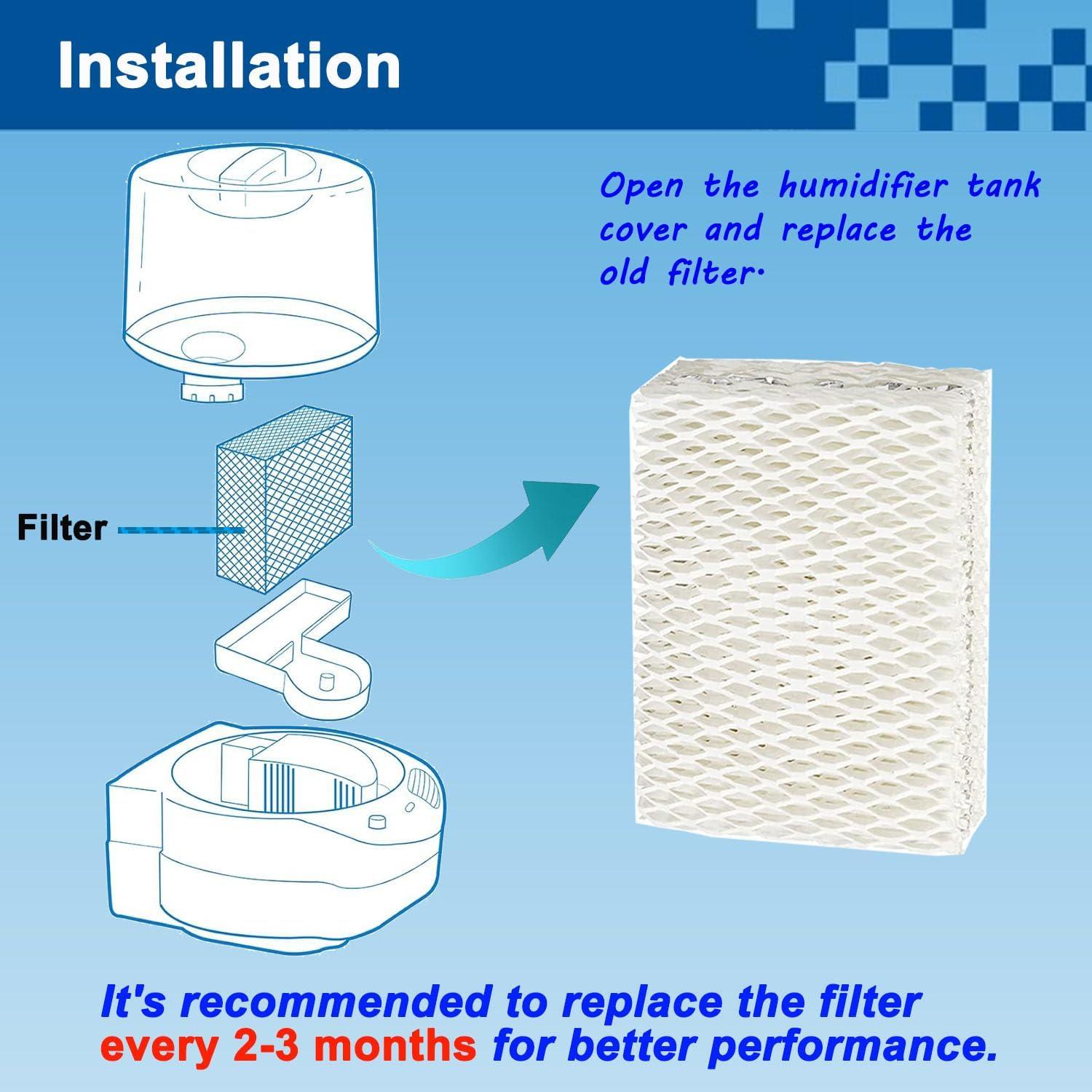 6 Filtros de Reemplazo WF813 para Humidificador ProCare