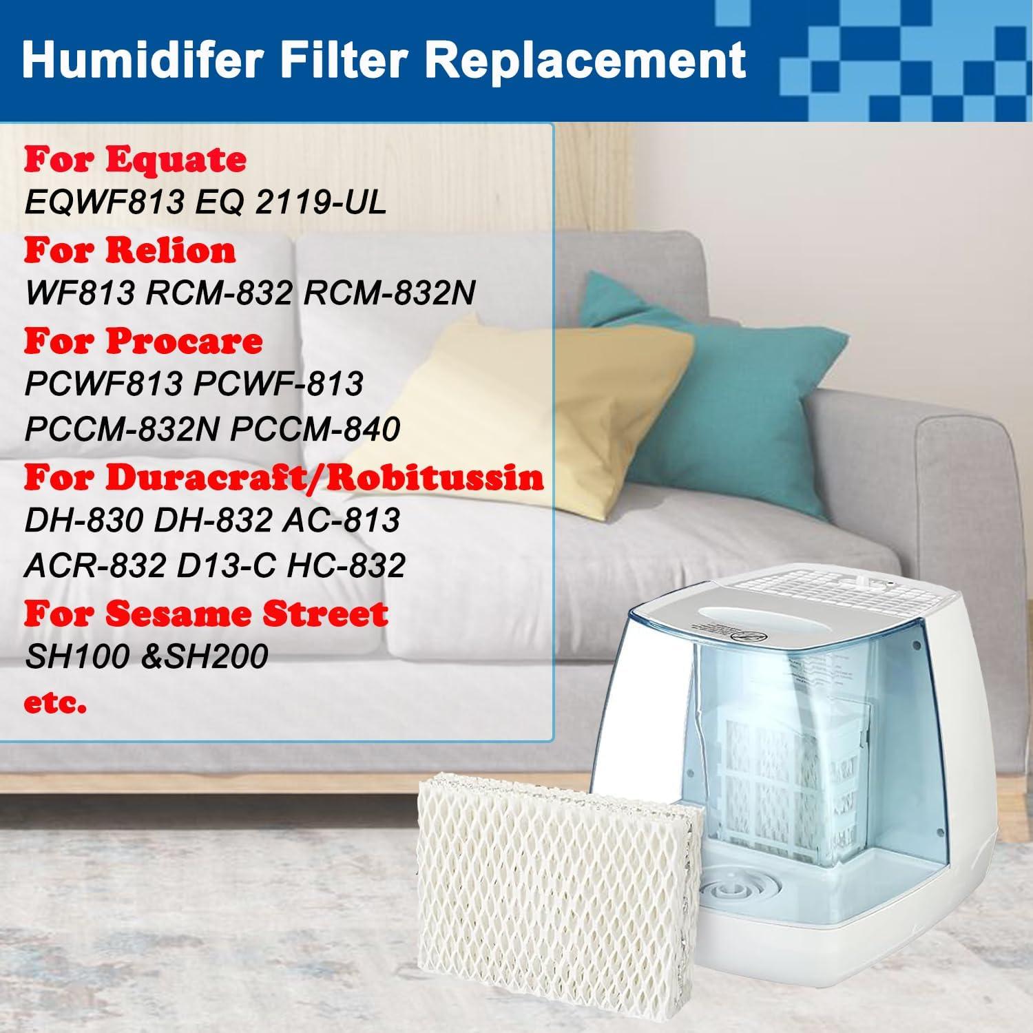 6 Filtros de Reemplazo WF813 para Humidificador ProCare