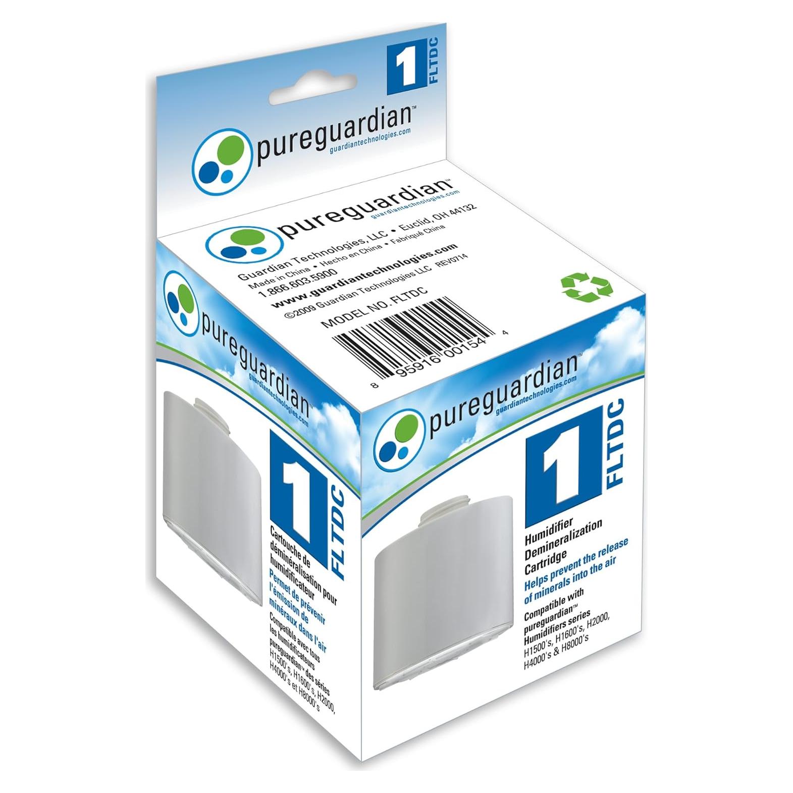 Filtro de desmineralización PureGuardian FLTDC para humidificador