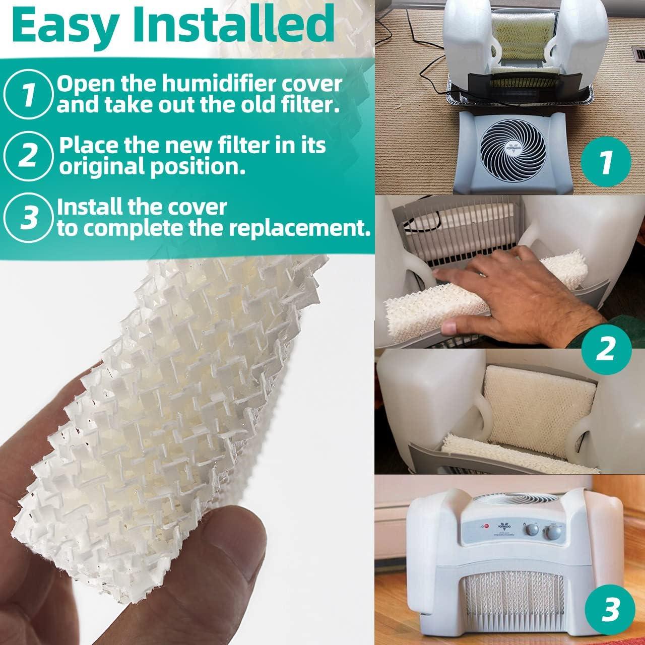 Filtros de Repuesto MD1-0034 Alocs para Humidificador Vornado