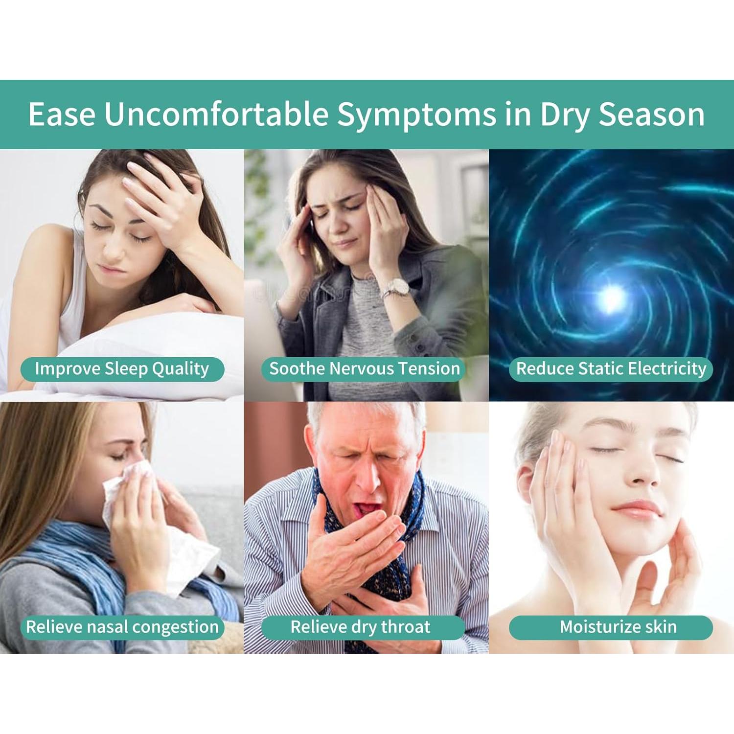 Filtros de Humidificador SUNRRA HC-888, Paquete de 4, Larga Duración