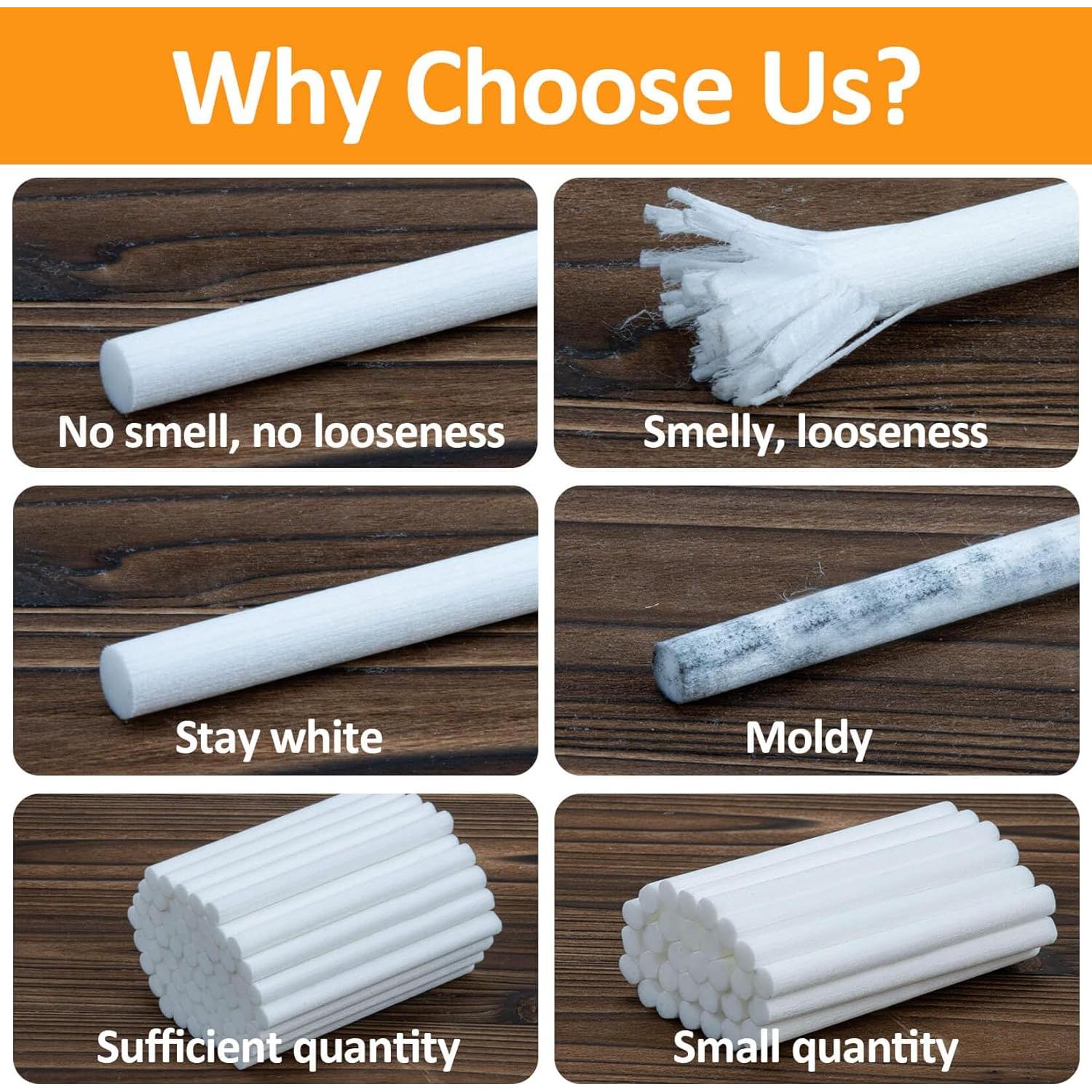 60 Filtros de Algodón MAQIHAN para Humidificador Stick 10.16 cm