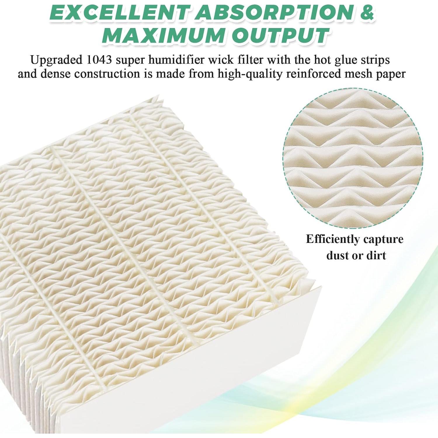 Filtro de Mecha para Humidificador Techecook 1043 - Alta Eficiencia