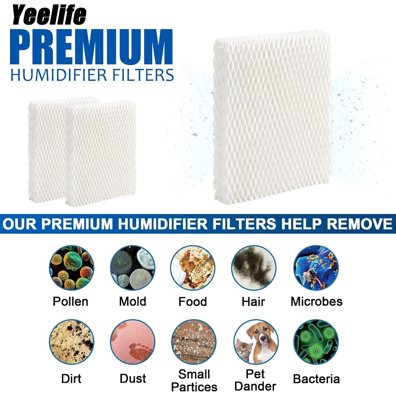 Paquete de 8 Filtros HFT600 para Humidificadores Honeywell