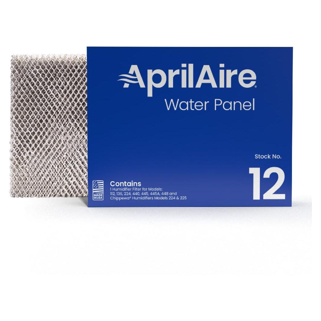 Filtro de Panel de Agua Humidificador AprilAire 12 - Paquete de 2