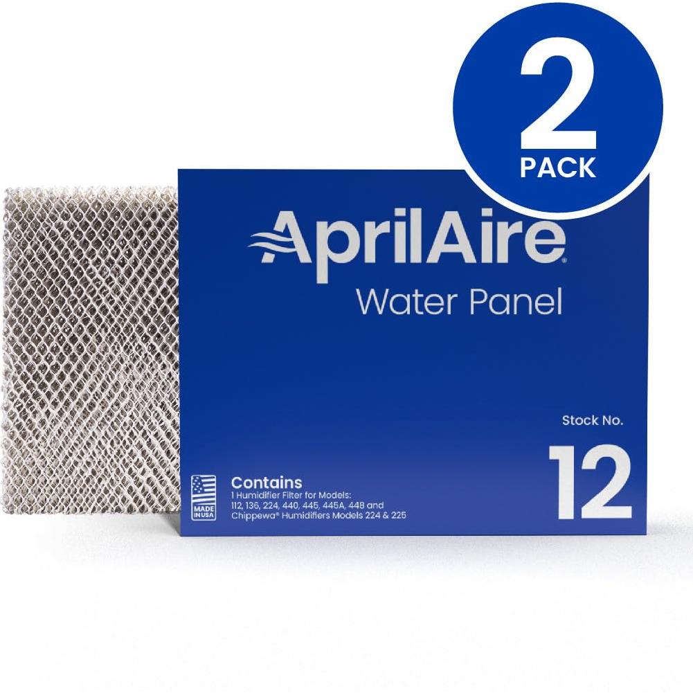 Filtro de Panel de Agua Humidificador AprilAire 12 - Paquete de 2