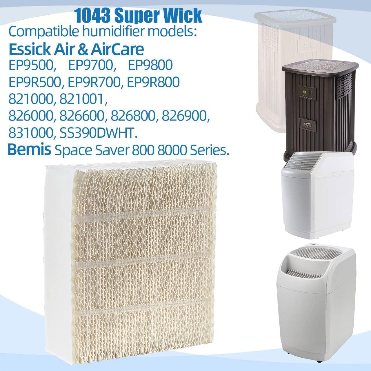 Filtro de mecha humidificador Alocs 1043 para Aircare 826000