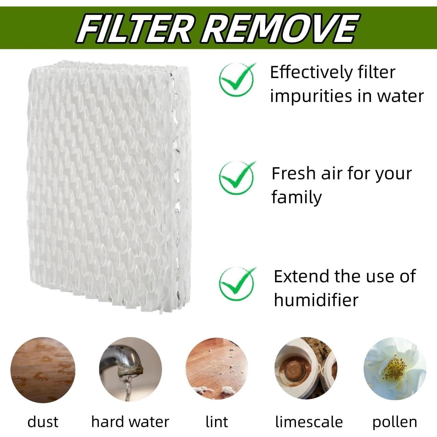 6 Filtros de Humidificador ITidyHome WF813 Reemplazo Compatible
