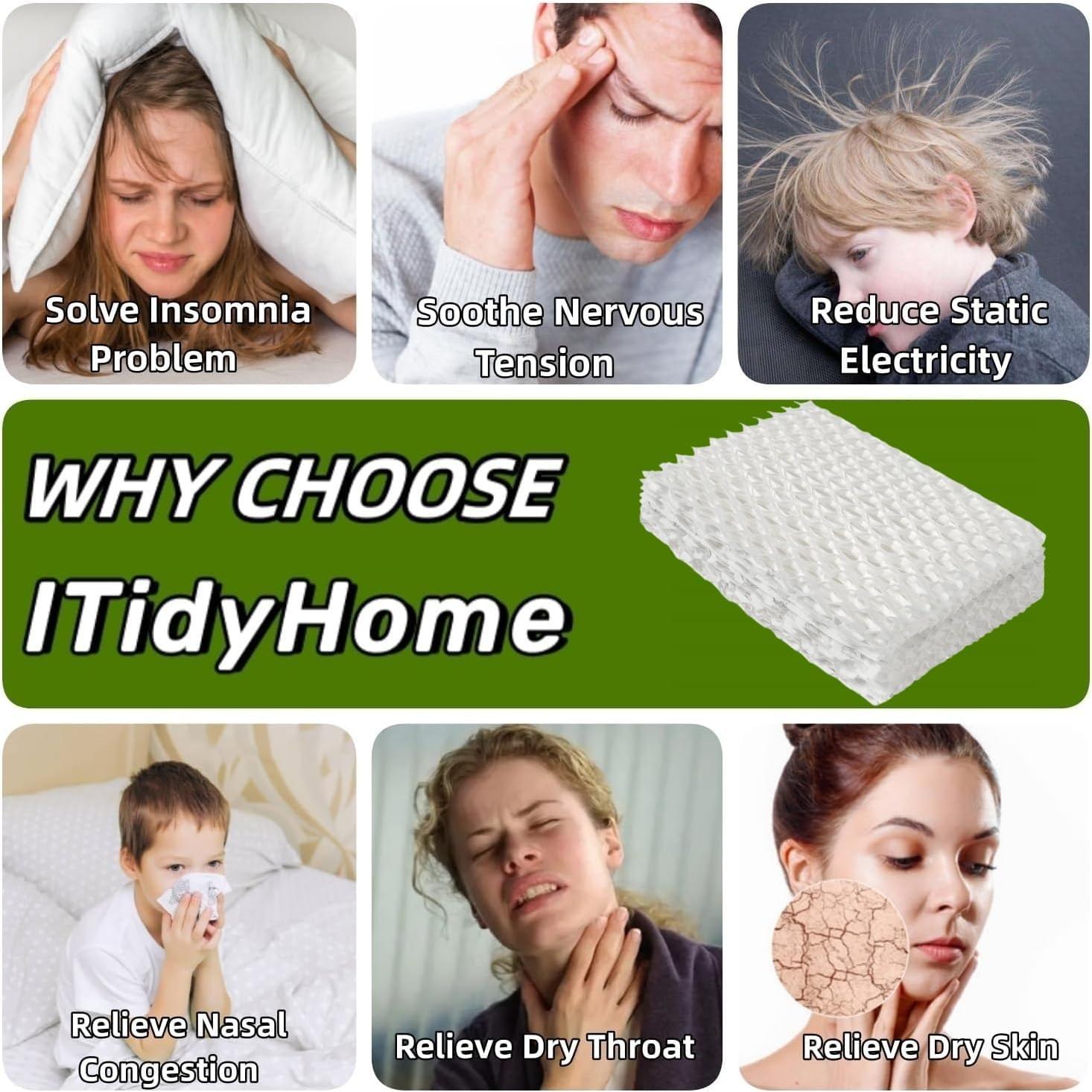 6 Filtros de Humidificador ITidyHome WF813 Reemplazo Compatible