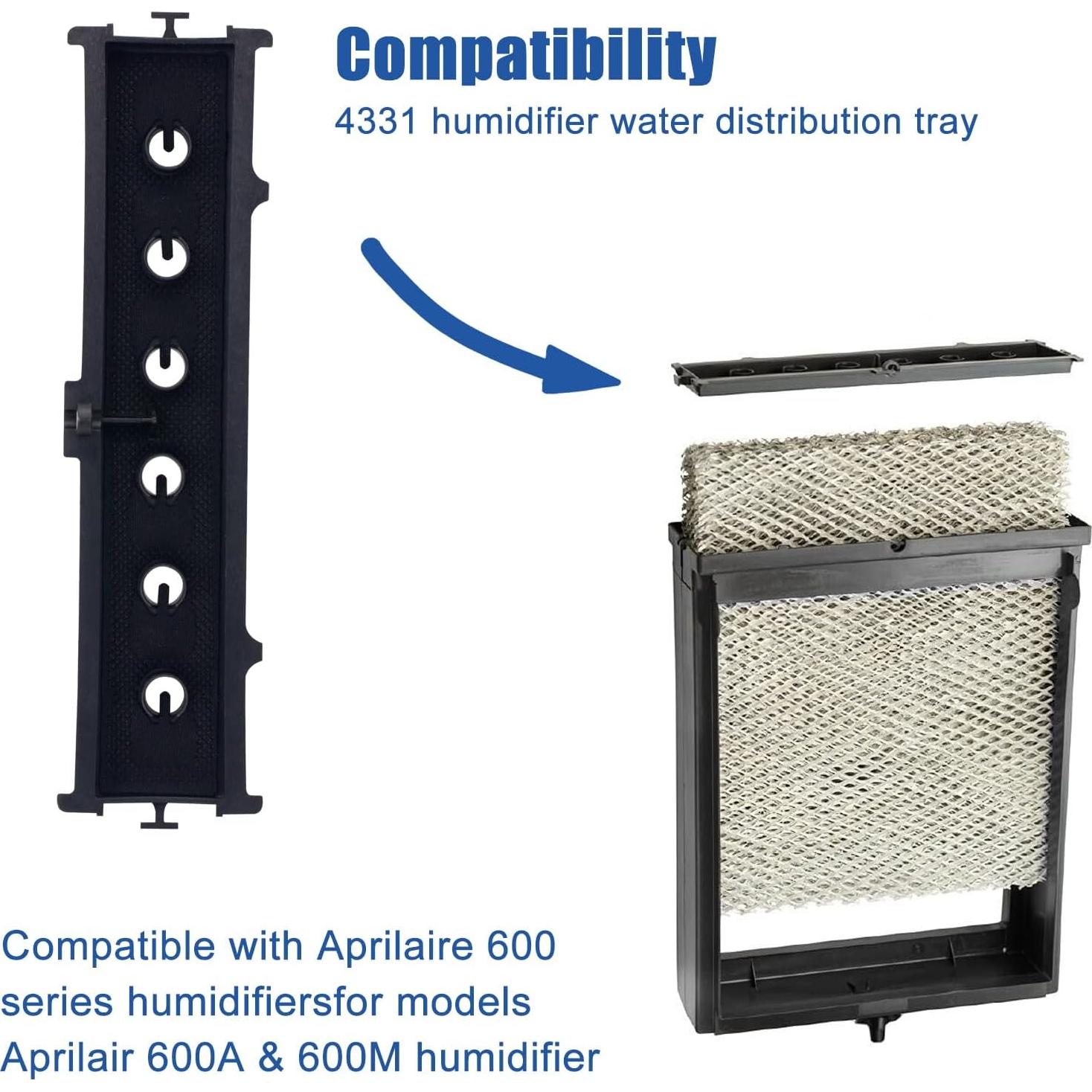 Bandeja de Distribución de Agua 4331 para Humidificador Aprilaire 600
