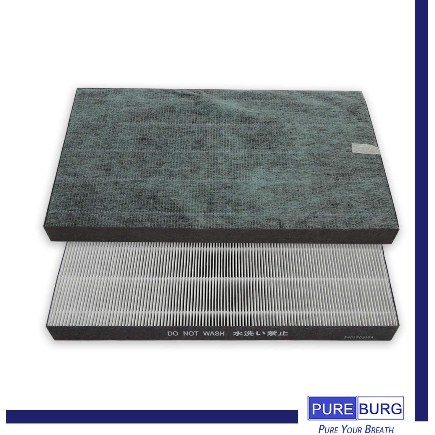 Juego de Filtros PUREBURG HEPA para Purificador Sharp KC-860U