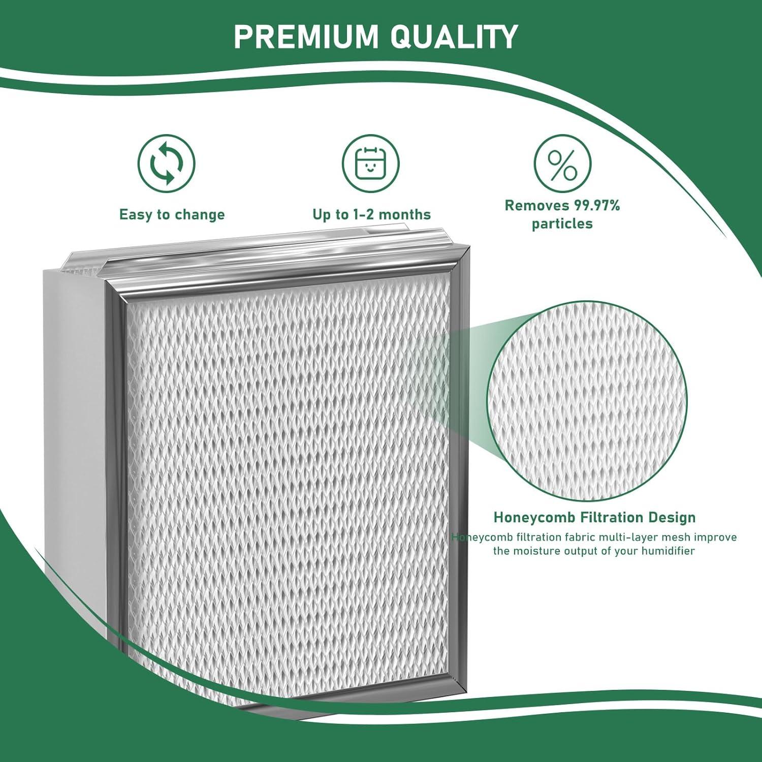 Filtro de agua para humidificador Carmerny 990-13, paquete de 3