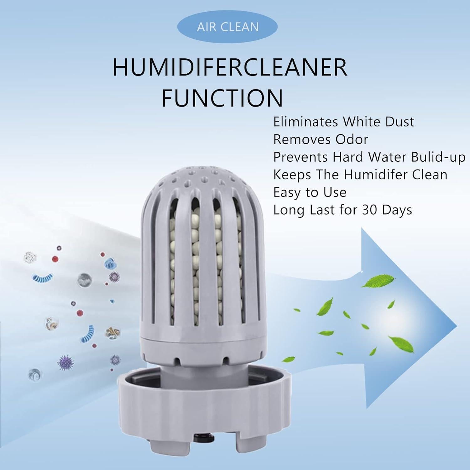 Paquete de 6 Filtros de Cartucho Mixzeny para Humidificador