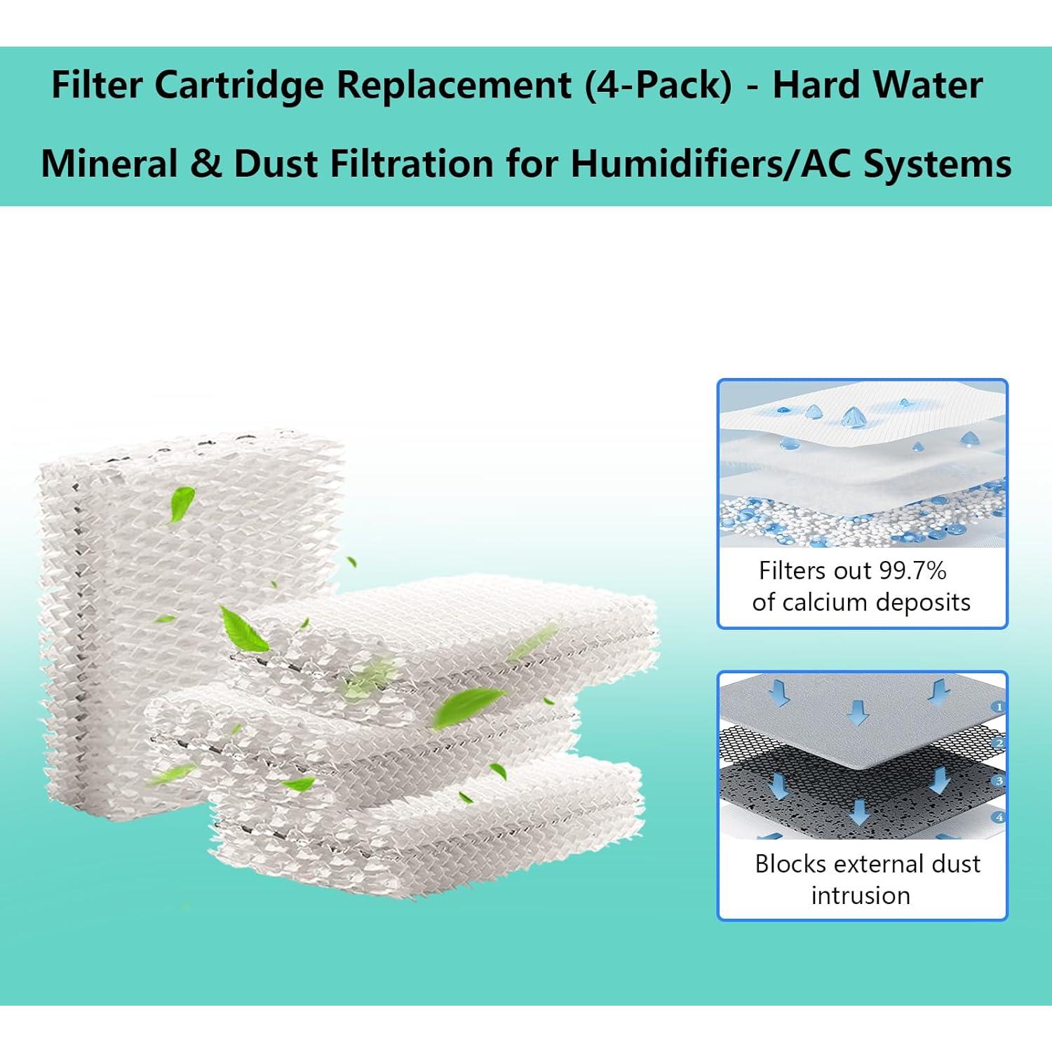 Filtros de humidificador YXQZH 4T compatibles 4 unidades