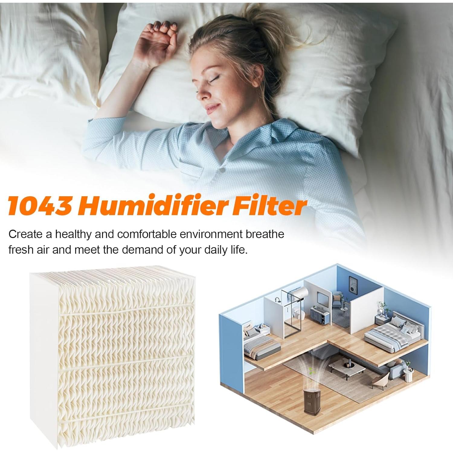 Filtro de Mecha Humidificador Blutoget 1043 Compatible Essick Air