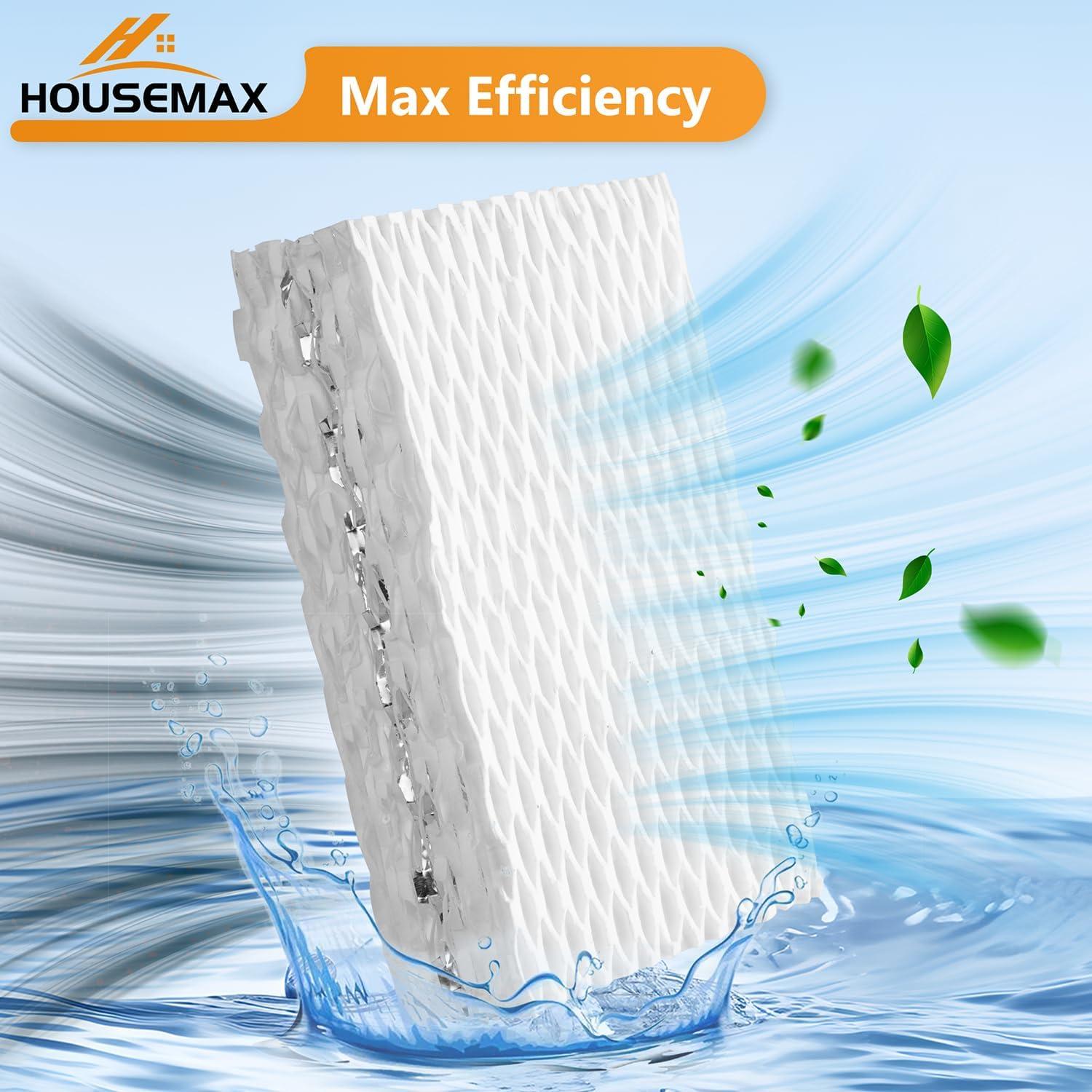 Filtros de Humidificador HOUSEMAX WF813 - 4 Piezas + 2 Limpieza