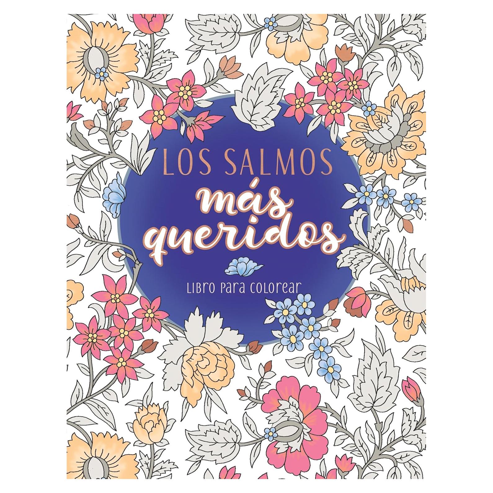 Los Salmos más queridos: libro para colorear (Spanish Edition)