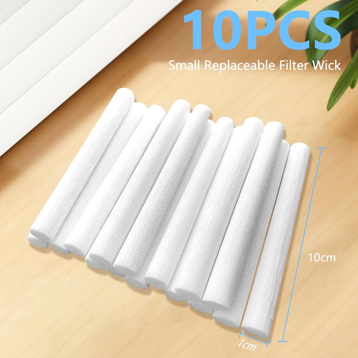 10 Varillas de Reemplazo para Filtro de Humidificador Besky