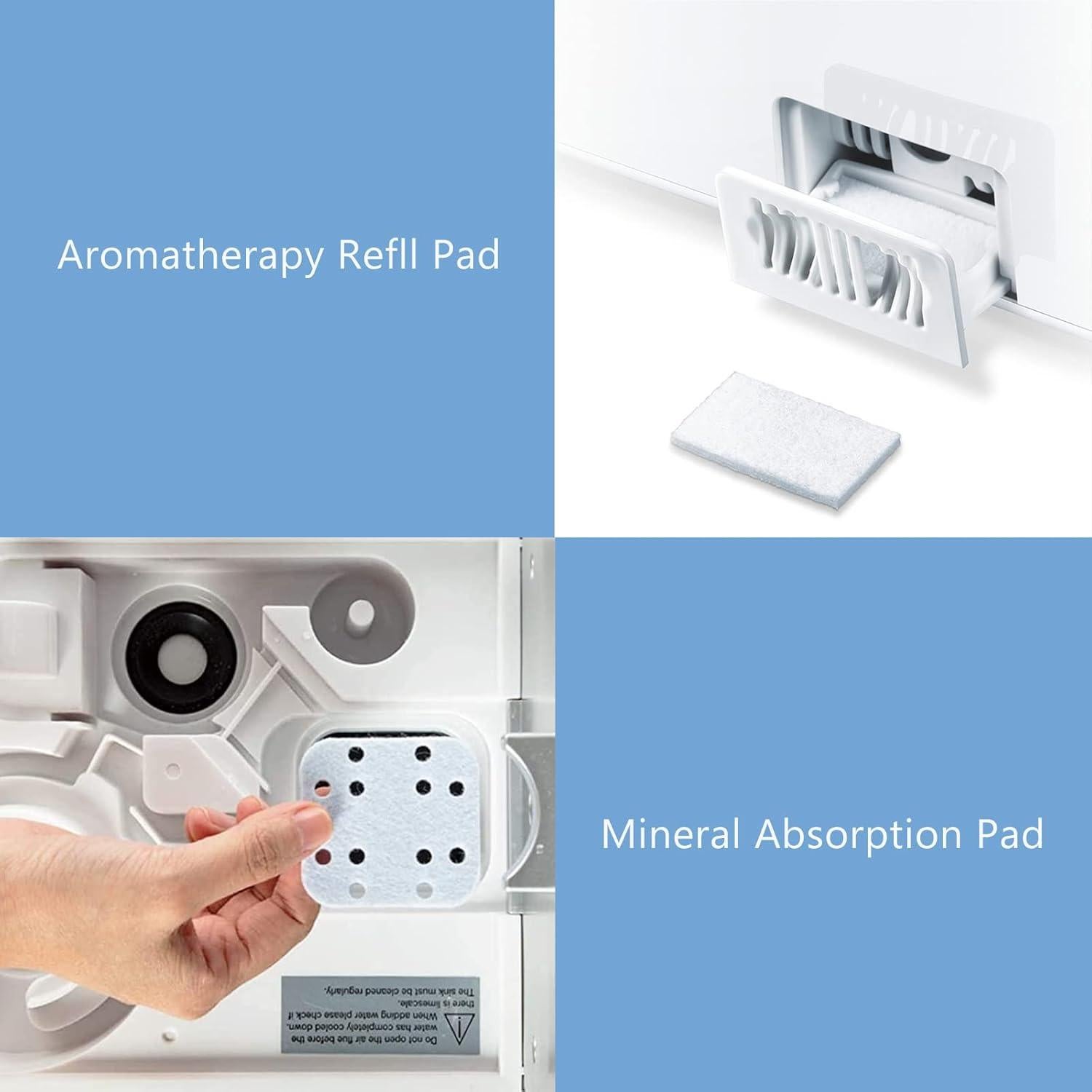 Filtro de Reemplazo Mixzeny para Humidificador UC5501 - 2 Piezas