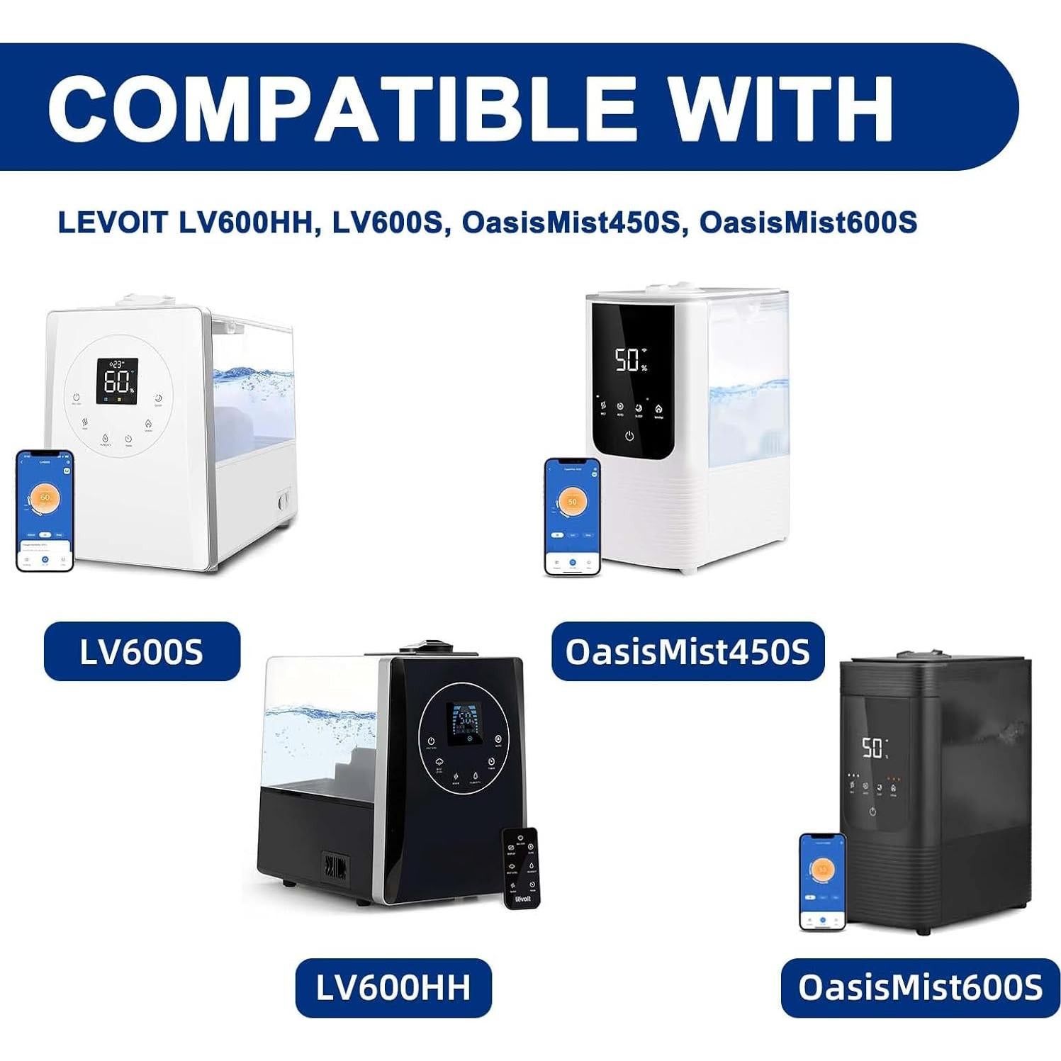 Filtros y Almohadillas de Aroma ADDFRESH para Humidificador