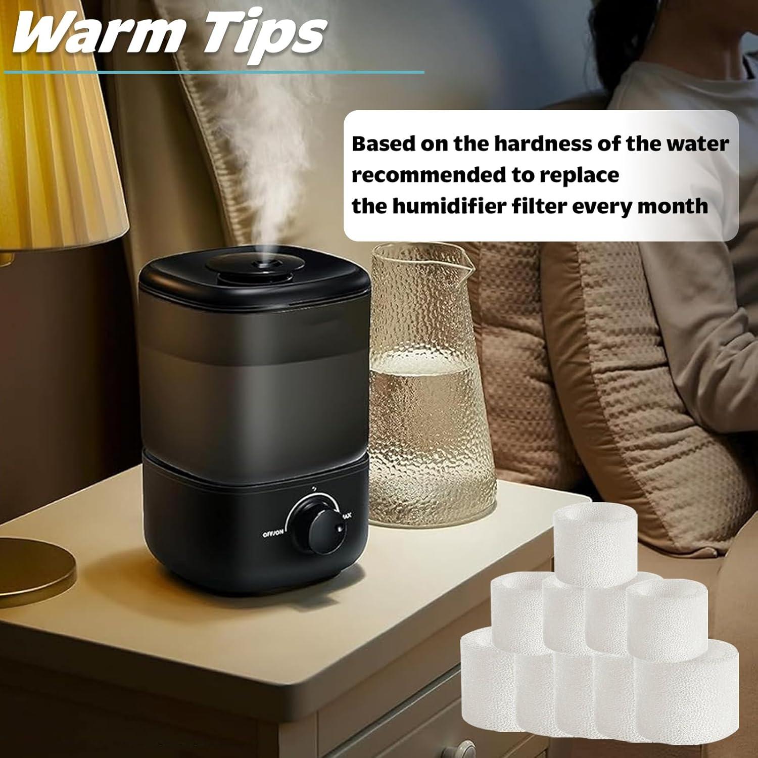 Paquete de 60 filtros de reemplazo para humidificador Levoit